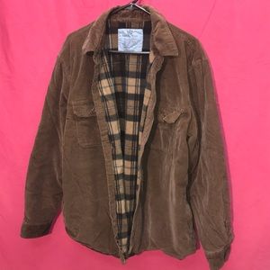 Covington corduroy plaid insulated jacket